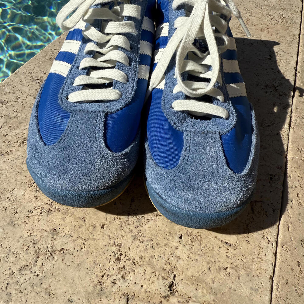 Adidas SL 72 Sneakers Blue White Unisex (8.5 Men's or 10 Women's) - Picture 6 of 8